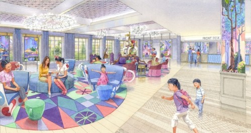 東京ディズニーセレブレーションホテル　ロビーのイメージ